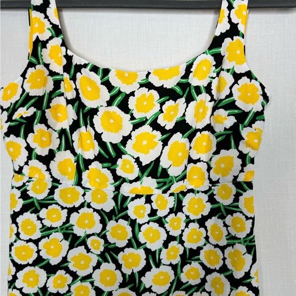 Diane Von Furstenberg x Target 90s Babydoll Mini Dress Sz 0 Daisy Sleeveless - Picture 5 of 8